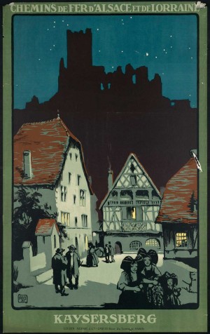 Kayserberg Vintage Poster